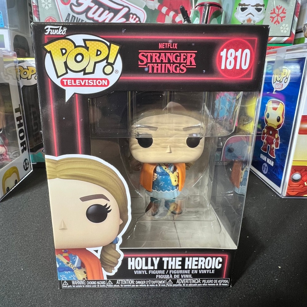 Funko Pop Television Stranger Things Holly The Heroic 1810 Vinyl Figure Netflix